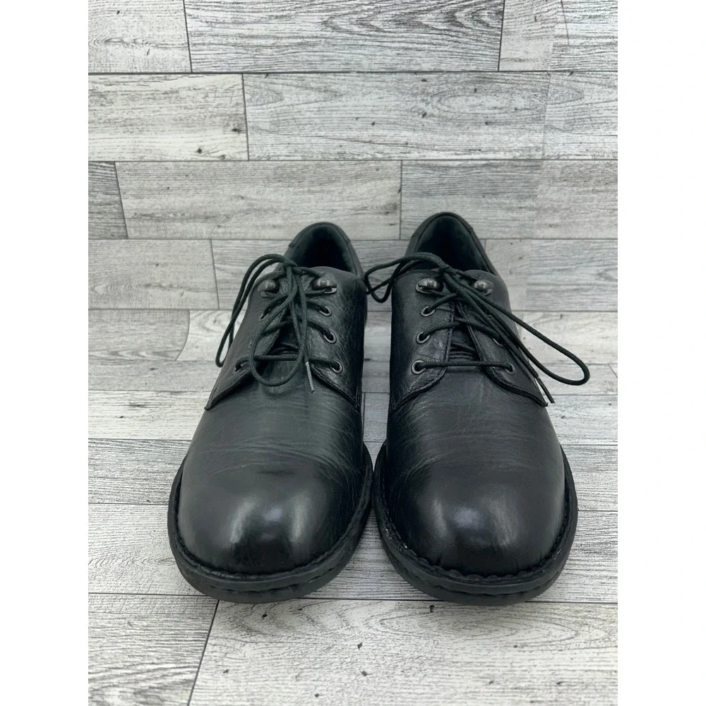 Born black leather